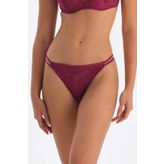 Dagi Kadın Dantelli G-String Külot, Örme