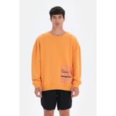 Dagi Turuncu Active Cep Detaylı Sweatshirt