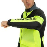 Dainese Air Tourer Tekstil Fluo Yellow Ebony Black Motorsiklet Mont