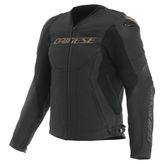 Dainese Daınese Ceket Racıng 5 Leather Black Gold - 48 - Çok Renkli