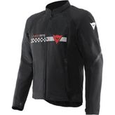 Dainese Herosphere Air Tex Mont Siyah Beyaz Çizgili Kırmızı - 56