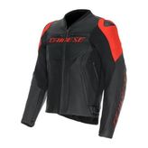 Dainese Racing 5 Black Red Fluo Deri Mont - 52