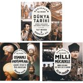 Dakikalar Icinde Dunya Tarihi + Osmanli Padisahlari + Milli Mucadele (3 Kitap)