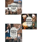 Dakikalar Içinde Ortadoğu-Osmanlı Padişahları-Avrupa Tarihi-Önder Kaya 3 Kitap