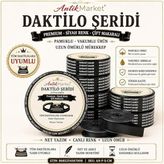 Daktilo Şeridi Siyah Çift Makaralı