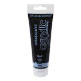 Daler Rowney 026 Black 120 ml Akrilik Boya
