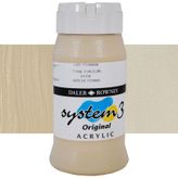 Daler Rowney System 3 024 Buff Titanium 500ml Akrilik Boya