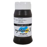 Daler Rowney System 3 247 Raw Umber 500ml Akrilik Boya