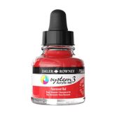 Daler Rowney System 3 544 Flourecent Red 29.5ml Akrilik Boya