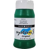 Daler Rowney System3 500 ml Emerald 335 Akrilik Boya