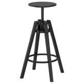 DALFRED bar taburesi, siyah siyah 63/74 cm