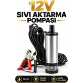 Dalgıç Pompa 12 Volt Mazot Aktarma Pompası