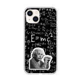 Dali Design İphone 15 Plus Uyumlu Şeffaf Kılıf Albert Einstein Tasarımlı