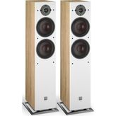 Dali Oberon 5 Kule Tipi Hoparlör Çift Light Oak - Beyaz