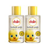Dalin 50 ml 2 Adet Klasik Mini Bebek Yağı
