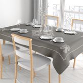DAMASK DESEN GRİ MASA ÖRTÜSÜ
