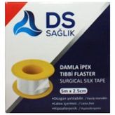 Damla Sağlık Plus İpek Flaster 5 M X 2,5 Cm