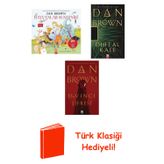 Dan Brown 3 Kitap Seti + Türk Klasiği Hediye