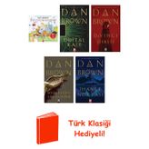 Dan Brown 5 Kitap Seti + Türk Klasiği Hediye