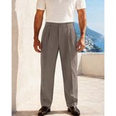Danger Erkek Baggy Fit Pileli Kumaş Pantolon Vizon 0172DNGR - 31