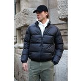 Danger Erkek Oversize Şişme Mont Siyah