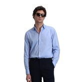 Danıel Erkek Basic Gömlek Regular Fit Mavi XS