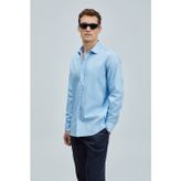 Danıel Erkek Basic Gömlek Regular Fit Mavi