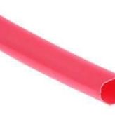 Daralan Makaron 6.4 mm Kırmızı 1 mt