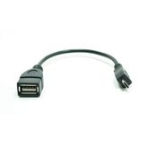 Dark Micro USB Erkek USB 2.0 Dişi OTG Kablo