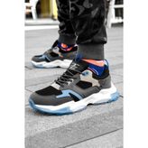 DARK SEER Ds Gestor Siyah Mavi Erkek Sneaker