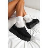 Dark Seer Ds.snie S. Siyah Kadın Bot Günlük Sneaker