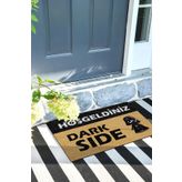 Dark Side Kapı Önü Paspası Dekoratif Kapı Paspası Dış Mekân Paspas Ev İçi Paspası 45x70cm