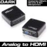 Dark Vga To Hdmı Siyah Dönüştürücü