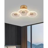 Darra 3'Lü Gold 9 Watt Plafonyer 3 Renkli Led Avize