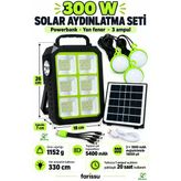 Dat Dt-915P 300W Solar Aydınlatma Seti