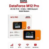 DataForce 4G Modem Wifi6 M12 Pro Router Taşınabilir M-12