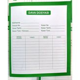 Dava Dosyası-Yeşil-25 Adet