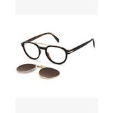 DAVID BECKHAM DB 1075/CS 05K BLK STR BW BROWN