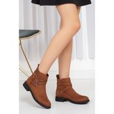 Daxtors D3077 Kadın Kışlık Bot - Taba