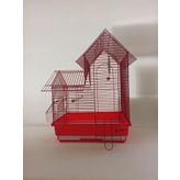 DaYang 35x28x47 cm Kırmızı Villa Kuş Kafesi