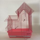 DaYang 35x28x47 cm Pembe Villa Kuş Kafesi