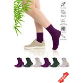 Dayco Premium Dikişsiz Kadın Bambu Çorap 6Lı Asorti Set