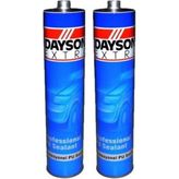 Dayson Extra Mastik Poliüretan Gri Silikon Pu 280 ml Çelik Silikon Başlıklı Renk Gri 2 Adet