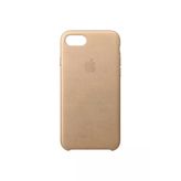 Daytona Apple iPhone 7/8 Plus Tan Deri Cep Telefonu Kılıfı