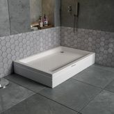 Dbbanyo Dikdörtgen Duş Teknesi Panelli 80*120*15 cm