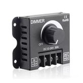 DC 12V 24V 30A Led Sürücü Dimmer 360W 720W Voltaj Ayarlı Ampul