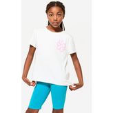 Decathlon Çocuk Spor Tişörtü - Desenli Beyaz - 7 - 8 Yaş