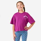 Decathlon Çocuk Tişörtü - Oversize - Menekşe Moru