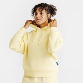Decathlon Elementals Pastel Sarı Kapüşonlu Kadın Sweatshirt