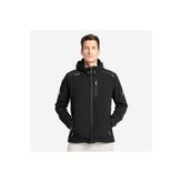 Decathlon Erkek Softshell Mont - Siyah - Sailing 500